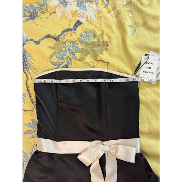 New JESSICA McClintock GUNNE SAX Dress Vintage Strapless Fit & Flair Formal 5 Jr - Picture 3 of 6